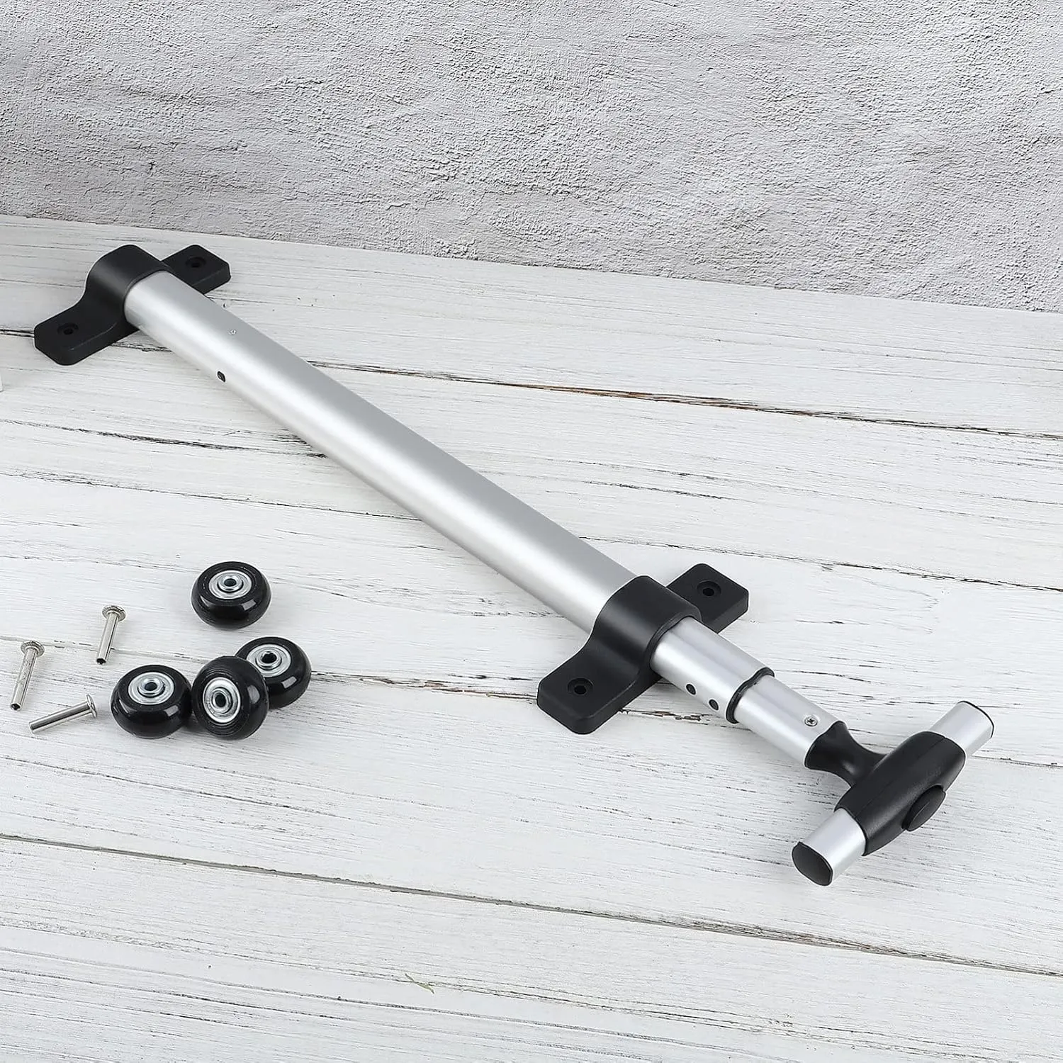 1pc Luggage Telescoping Handle Luggage Replacement Parts Luggage Handle Extender Replacement Suitcase Telescopic Handle Luggage Handle Replacement Up to 90cm Two Stages