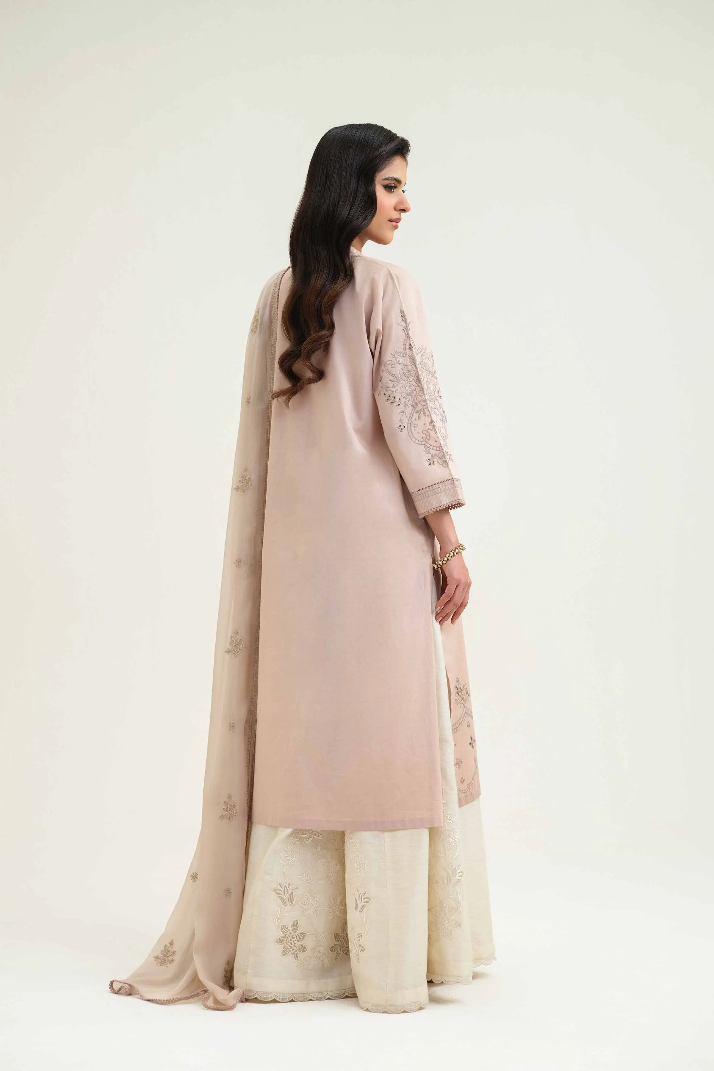 2 Piece - Embroidered Suit - KFS25-46