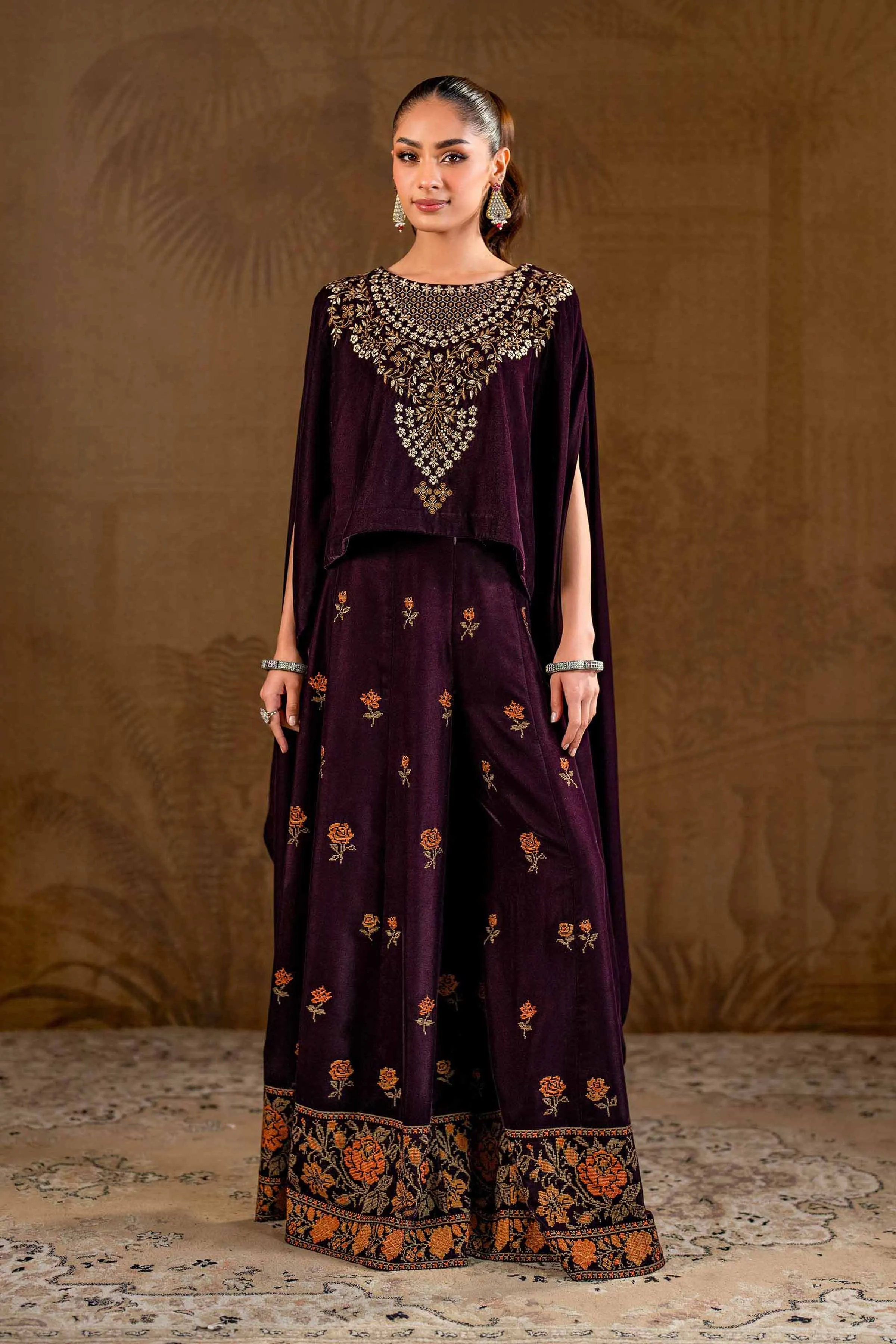 2 Piece - Embroidered Suit - KFW24-01