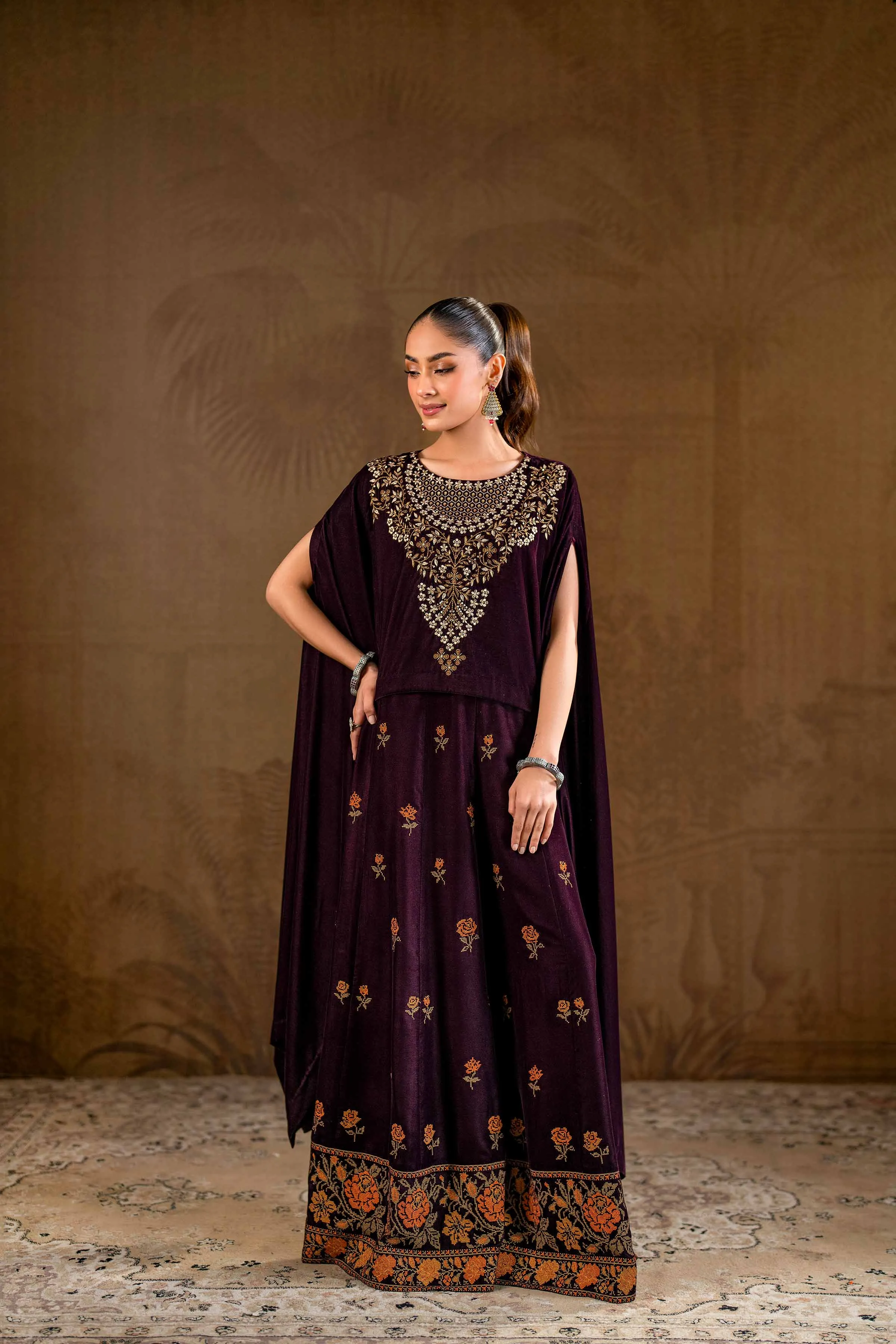 2 Piece - Embroidered Suit - KFW24-01