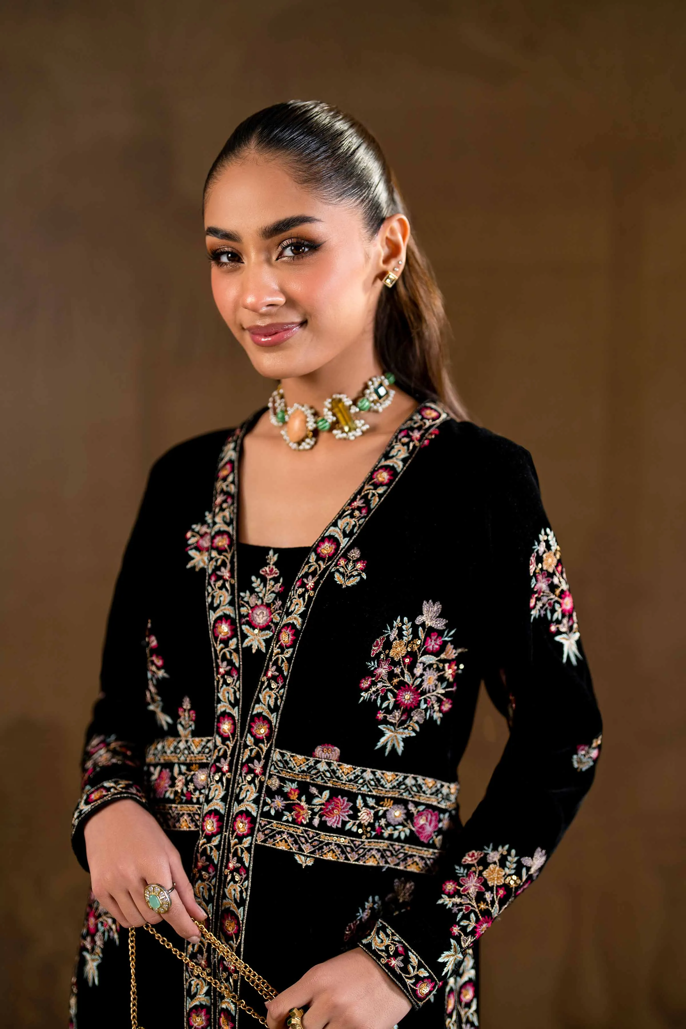 2 Piece - Embroidered Suit - KFW24-02