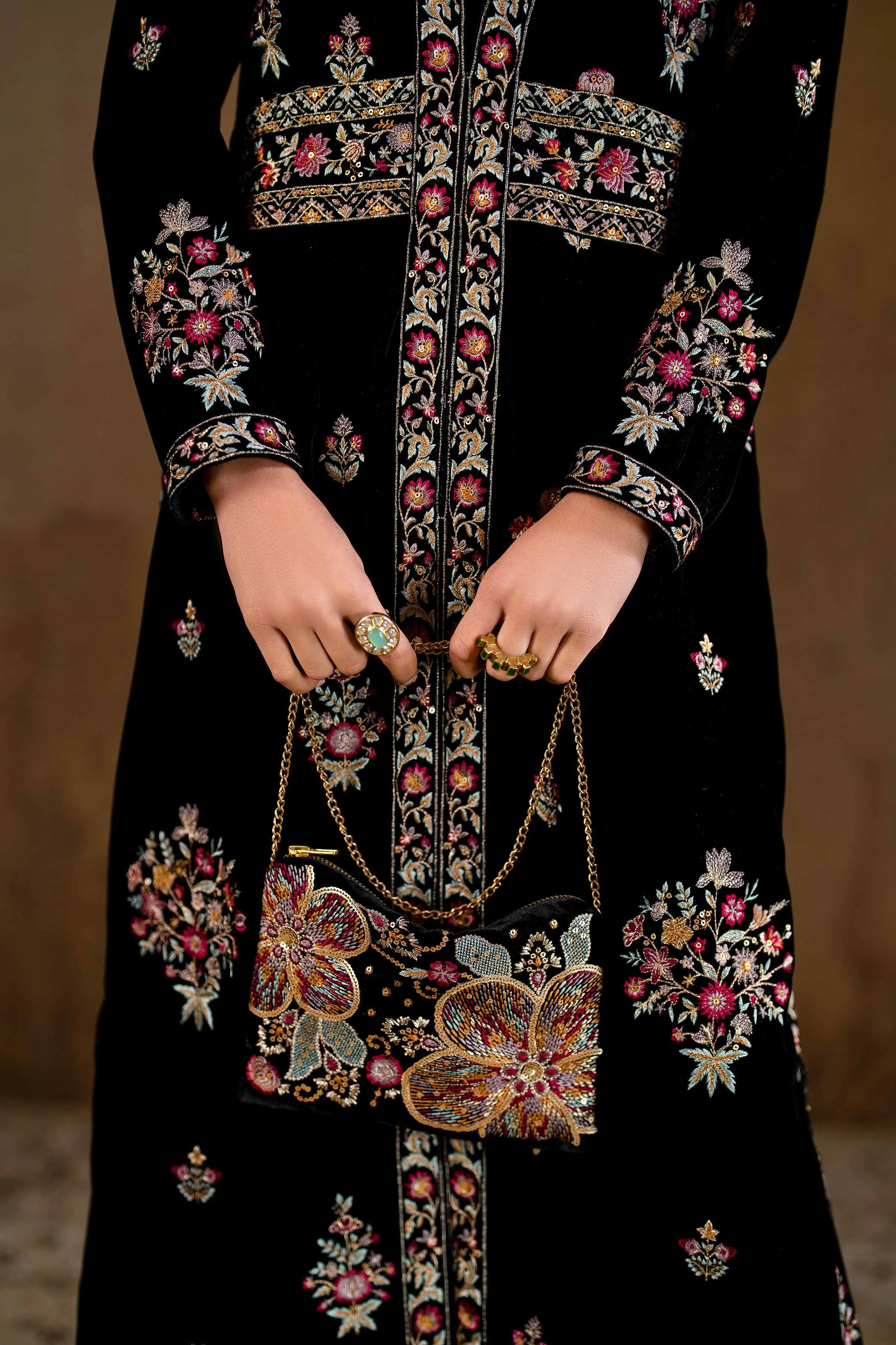 2 Piece - Embroidered Suit - KFW24-02
