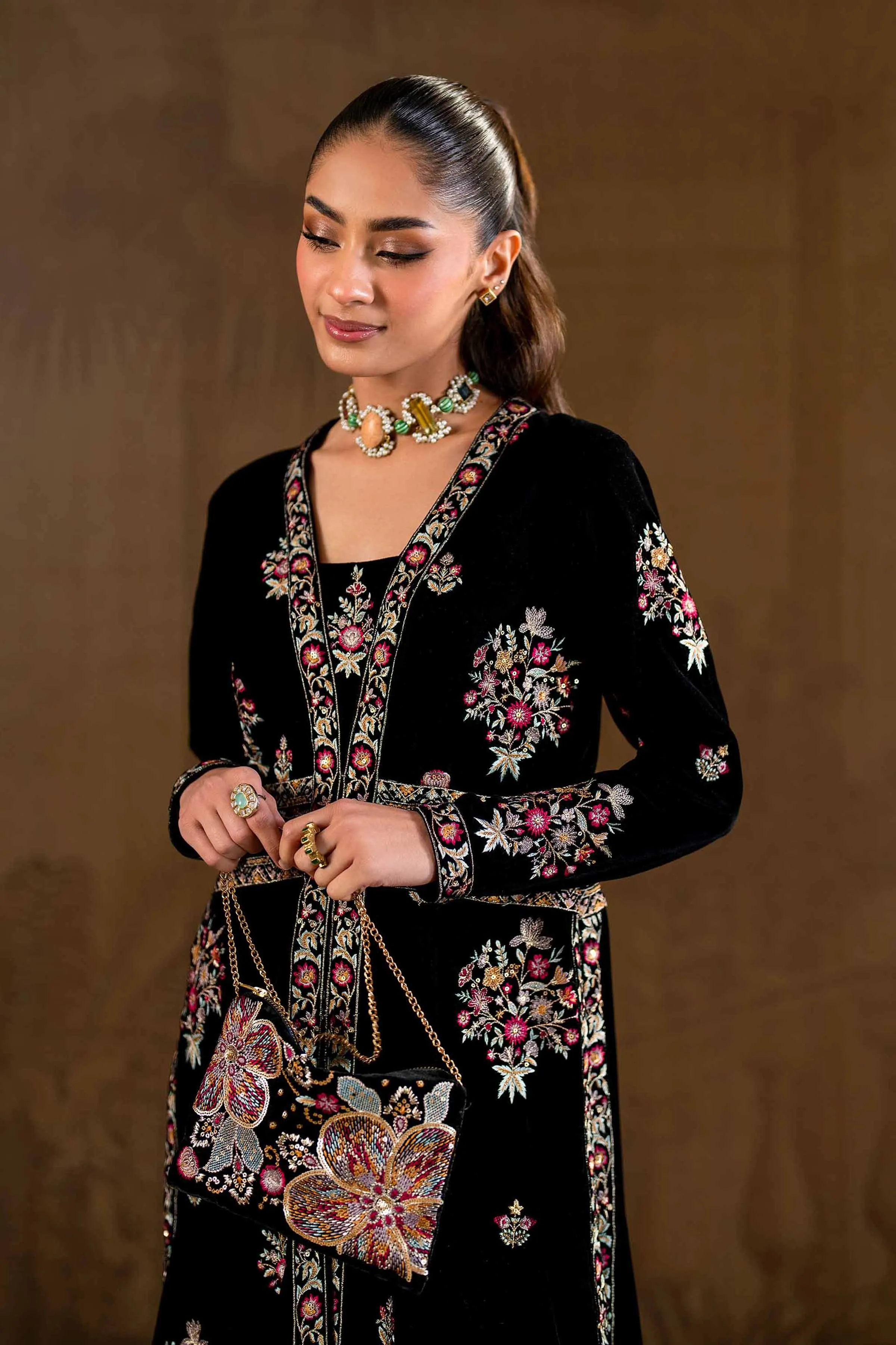 2 Piece - Embroidered Suit - KFW24-02