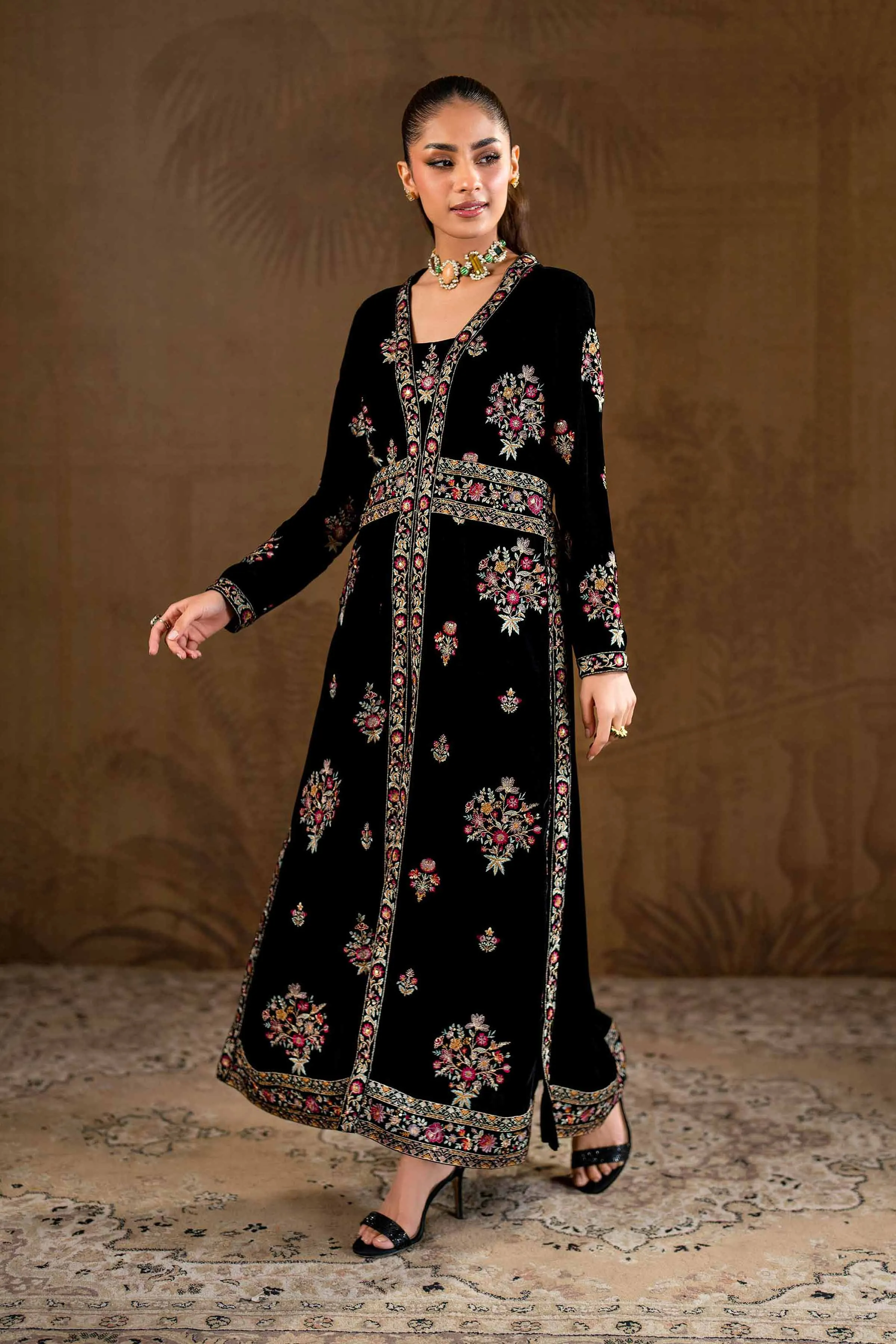 2 Piece - Embroidered Suit - KFW24-02