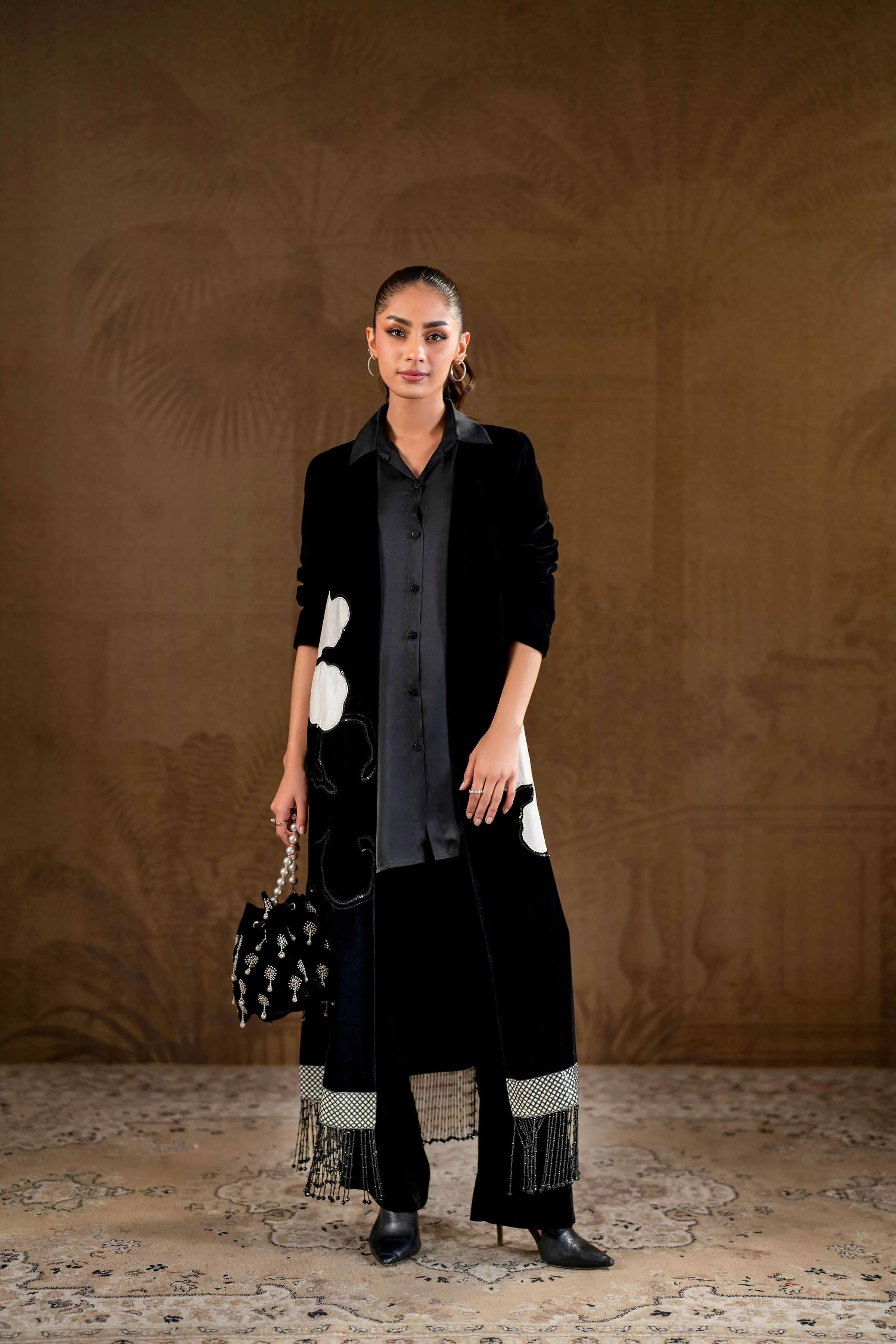 2 Piece - Embroidered Suit - KFW24-03