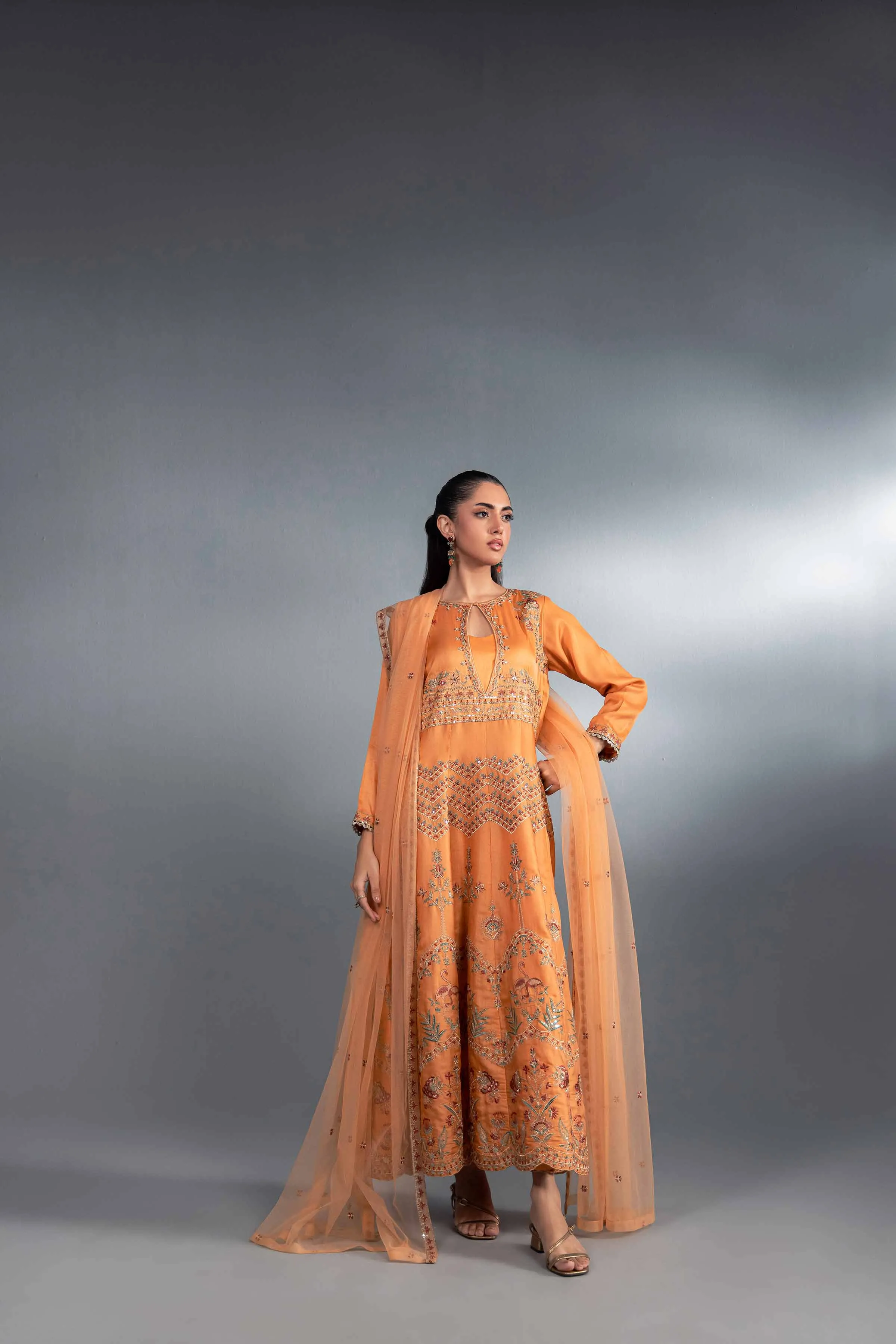 2 Piece - Embroidered Suit - KFW24-44