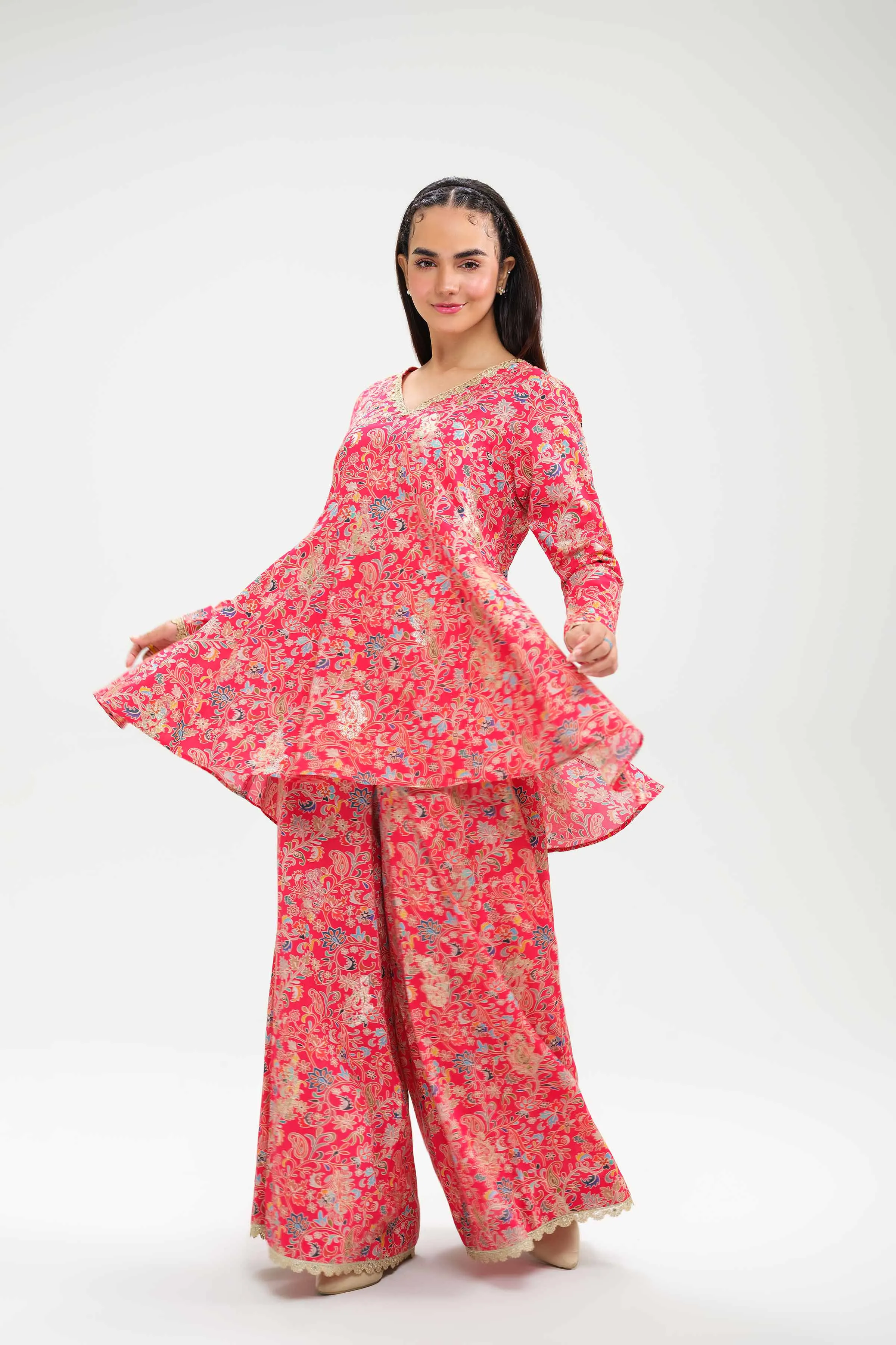 2 Piece - Printed Suit - FW24-74