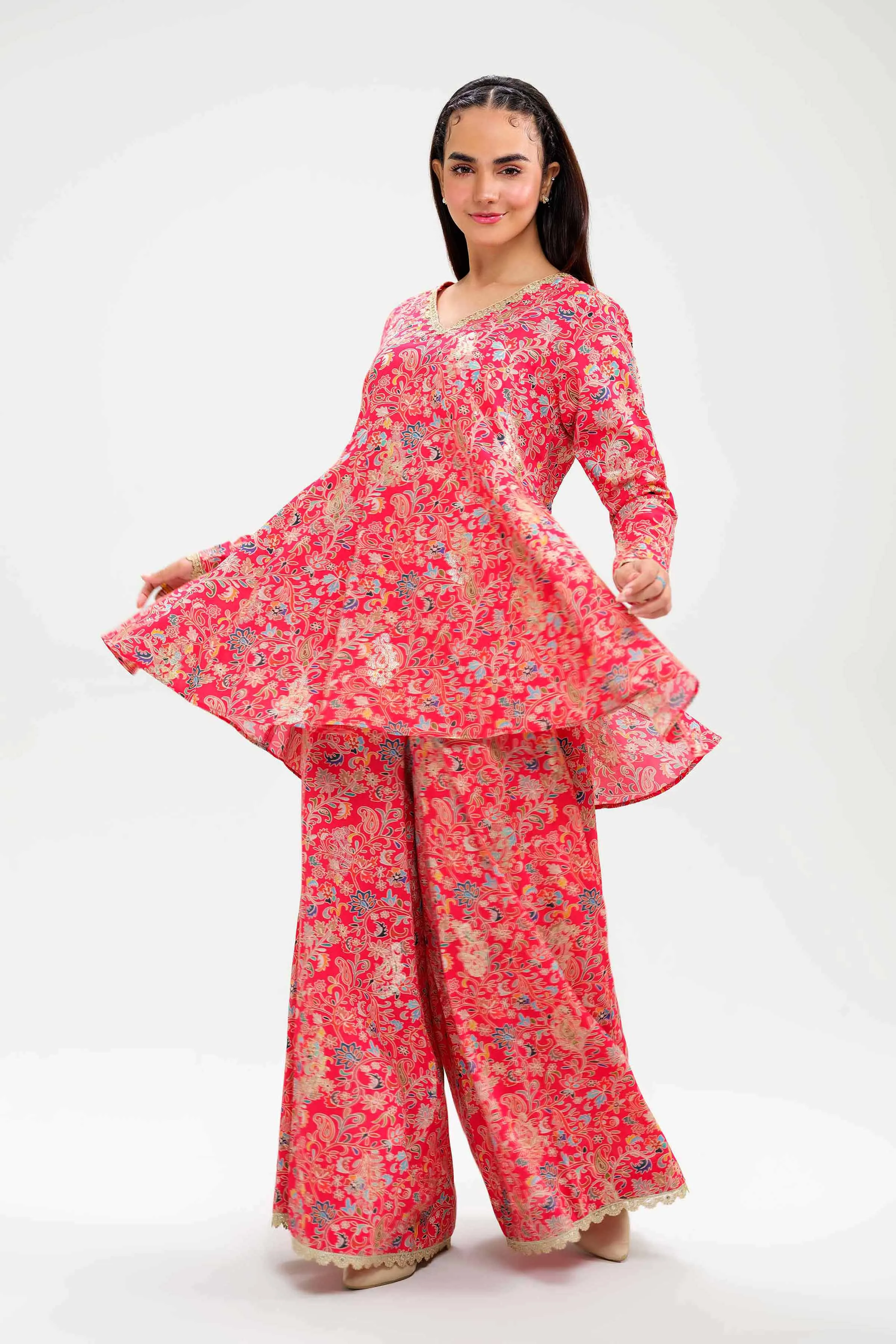 2 Piece - Printed Suit - FW24-74