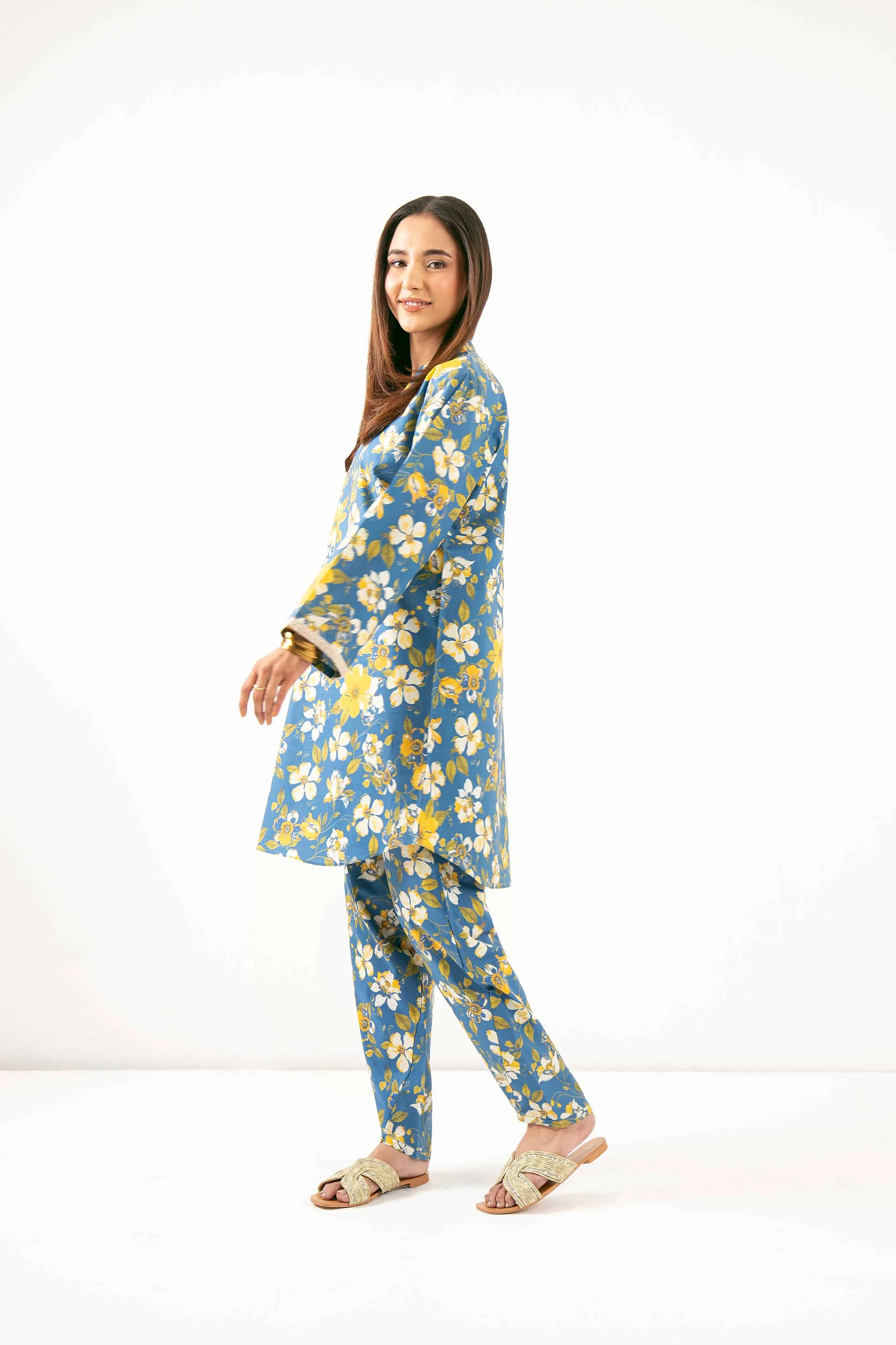 2 Piece - Printed Suit - PE25-275