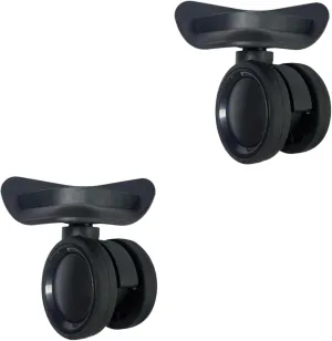 2Pcs Luggage Wheels Replacement 360 Universal Wheels Impact Resistance Wear Resistant Silent Wheels Suitcase Wheels
