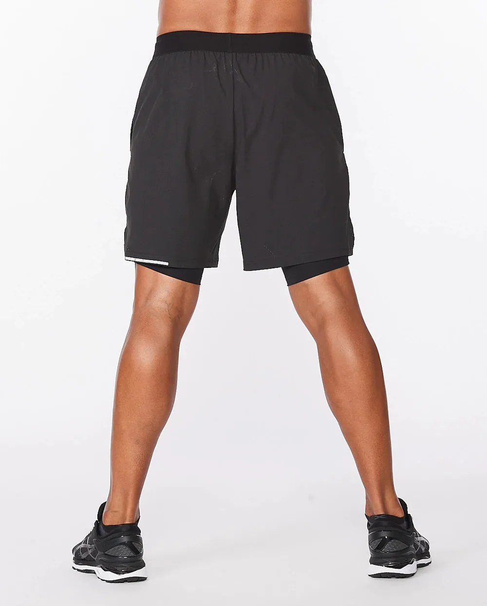 2XU Mens Aero 2-in-1 7 Inch Shorts