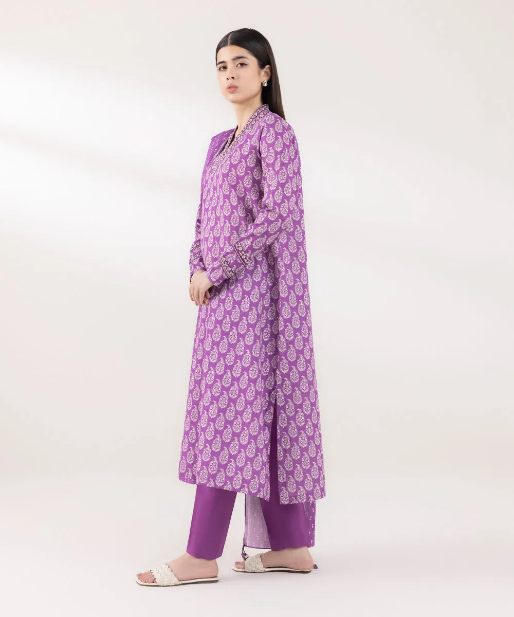 3 Piece - Embroidered Lawn Suit