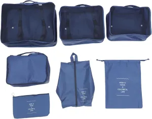 7pcs Travel Organizer Bags Packing Cubes Suitcase Set Luggage Organizers for Suitcases Packing Cubes for Travel