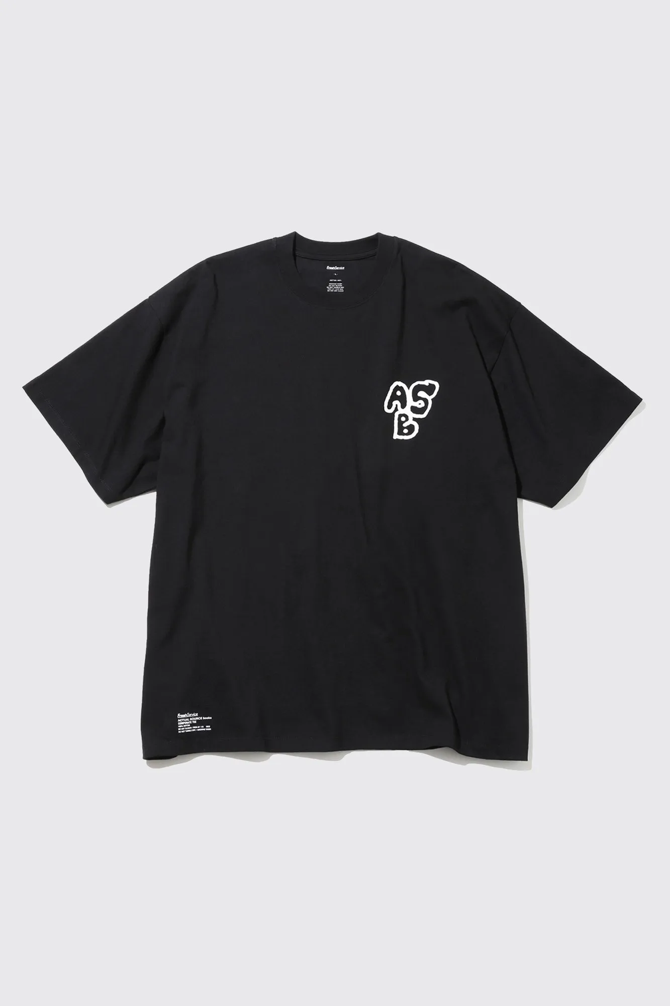 Actual Source × FS Corporate S/S TEE "Publishing” (Black)
