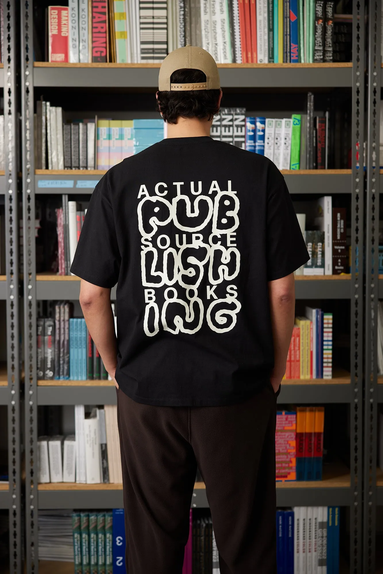 Actual Source × FS Corporate S/S TEE "Publishing” (Black)