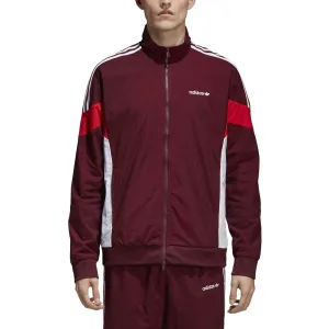 Adidas Men's Originals Challenger Track Jacket Maroon