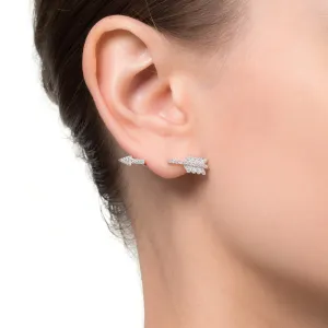 Aim high earrings