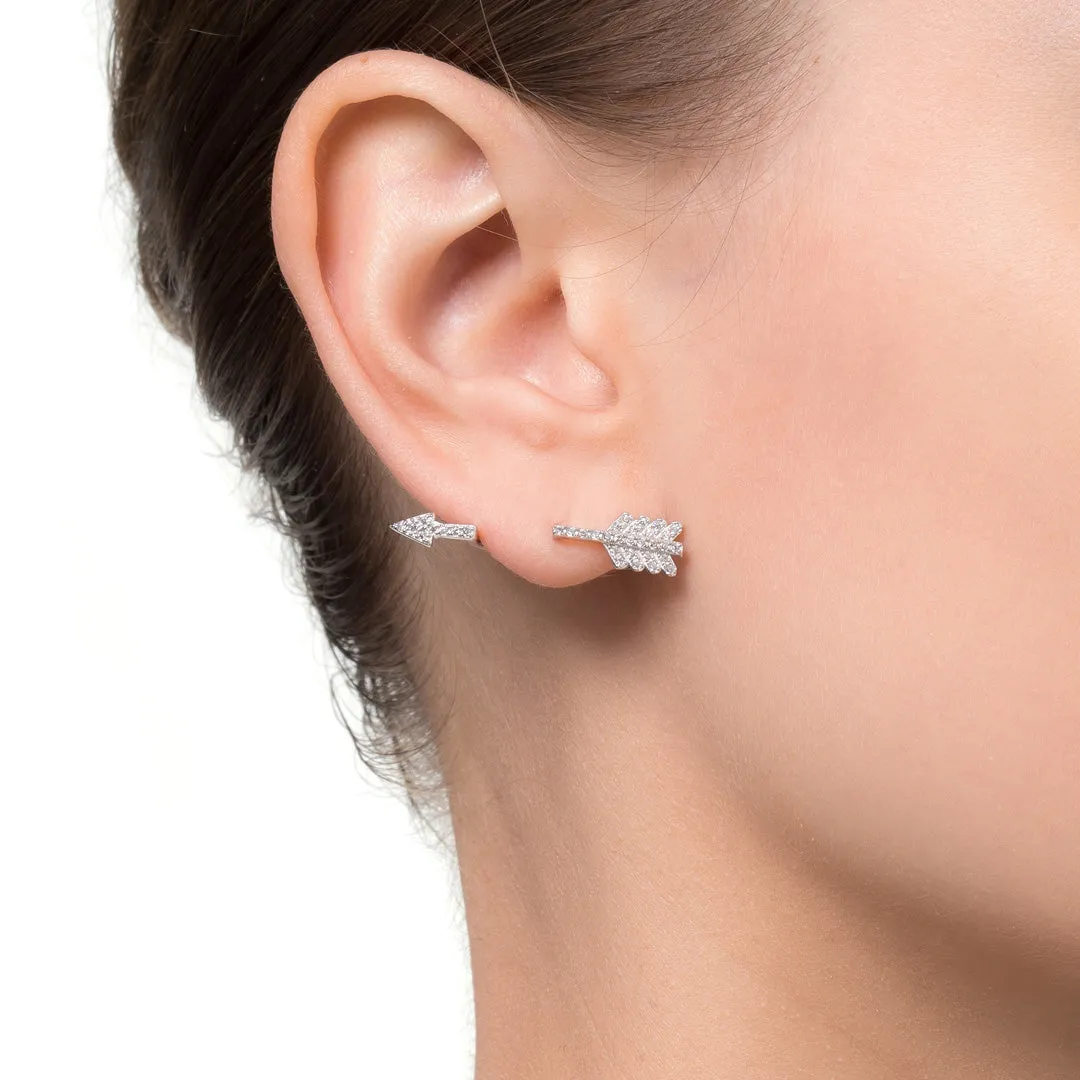 Aim high earrings