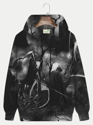 Alohadaddy Halloween Men's Casual Long Sleeve Sweatshirt