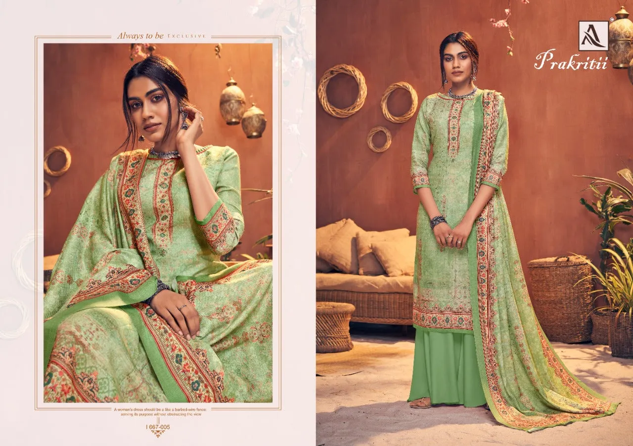 Alok Suit Presents Prakriti Pashmina Printed Fancy Designer Salwar Kameez