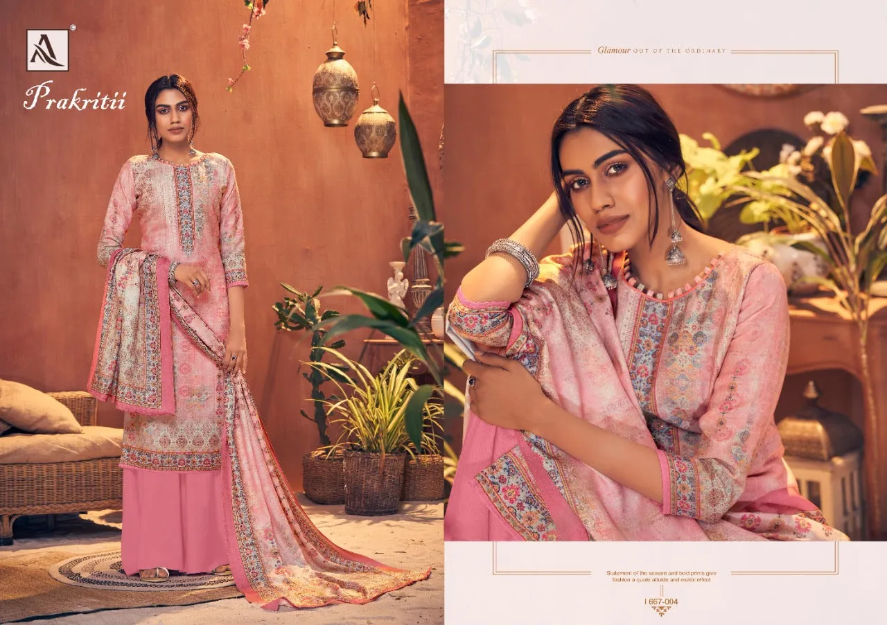 Alok Suit Presents Prakriti Pashmina Printed Fancy Designer Salwar Kameez