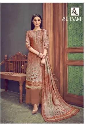 Alok Suit Presents Suhani Pure Pashmina Fancy Designer Salwar kameez