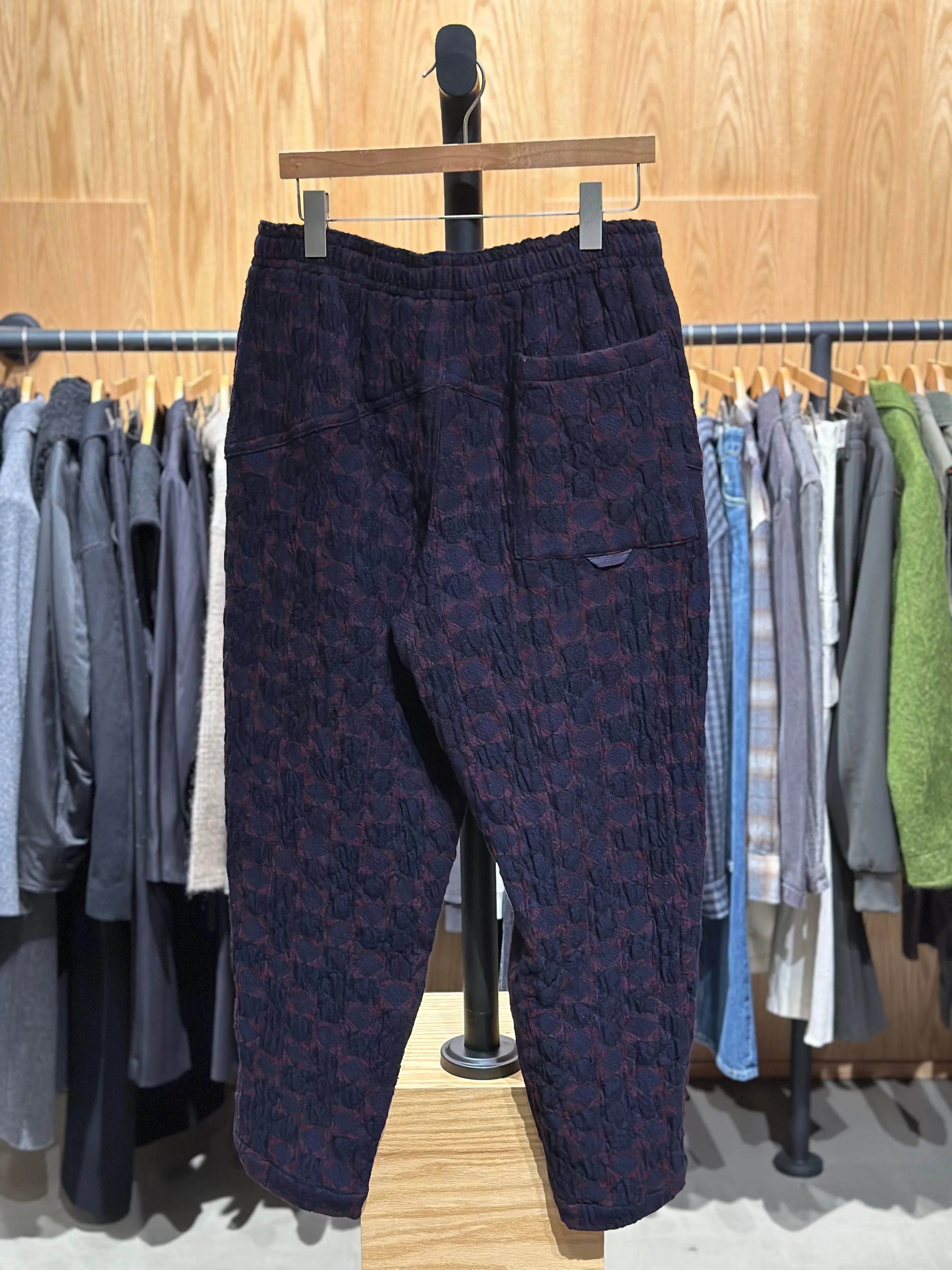 Alva Skate Trouser Multi Crinkle Textured Jacquard