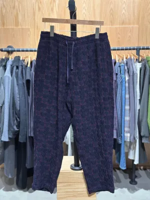 Alva Skate Trouser Multi Crinkle Textured Jacquard