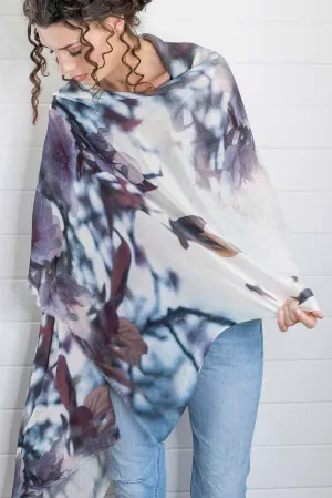 APPLE BLOSSOM CASHMERE & MODAL SCARF
