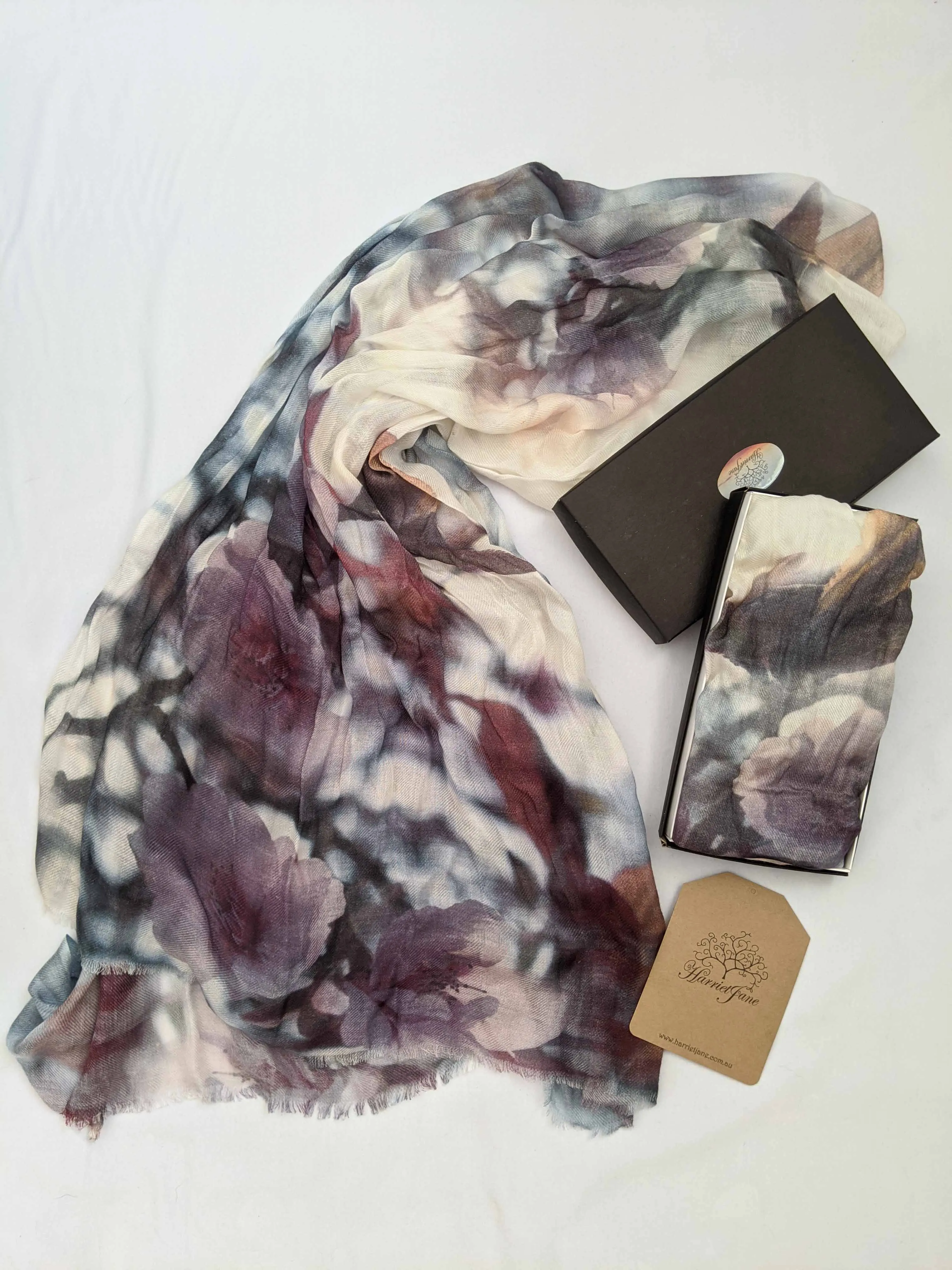 APPLE BLOSSOM CASHMERE & MODAL SCARF