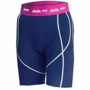 Atak Compression Shorts - Girls - Navy