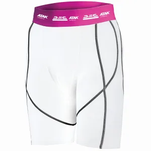 Atak Compression Shorts - Girls - White