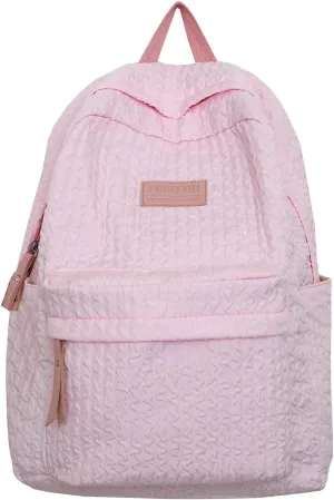 Backpack Purses for Women Practical Zipper Casual Purpose Tote Backpacks Fashion Soft Leather Outdoor Backpack(One Size)