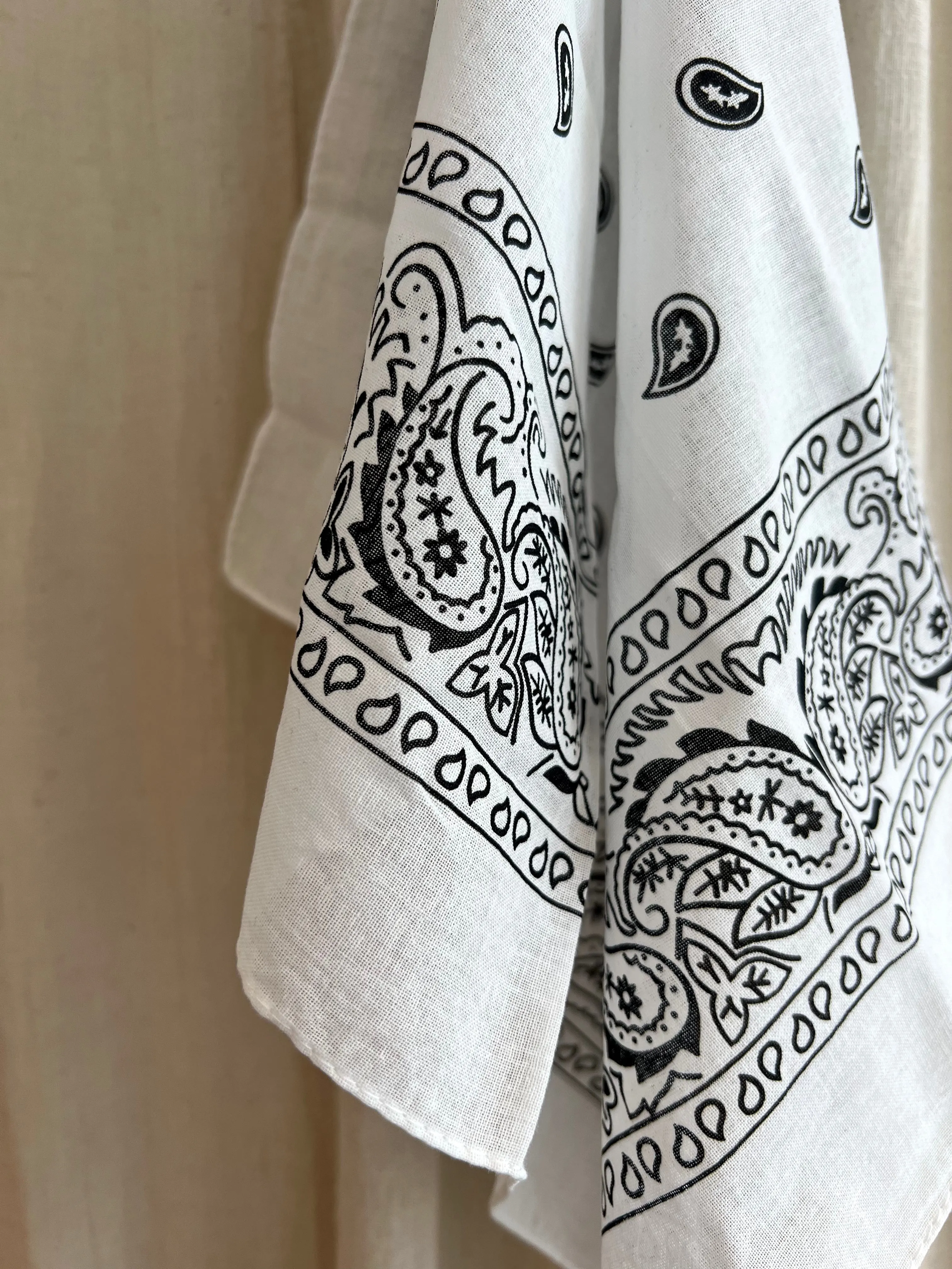 Bandana Scarf - White