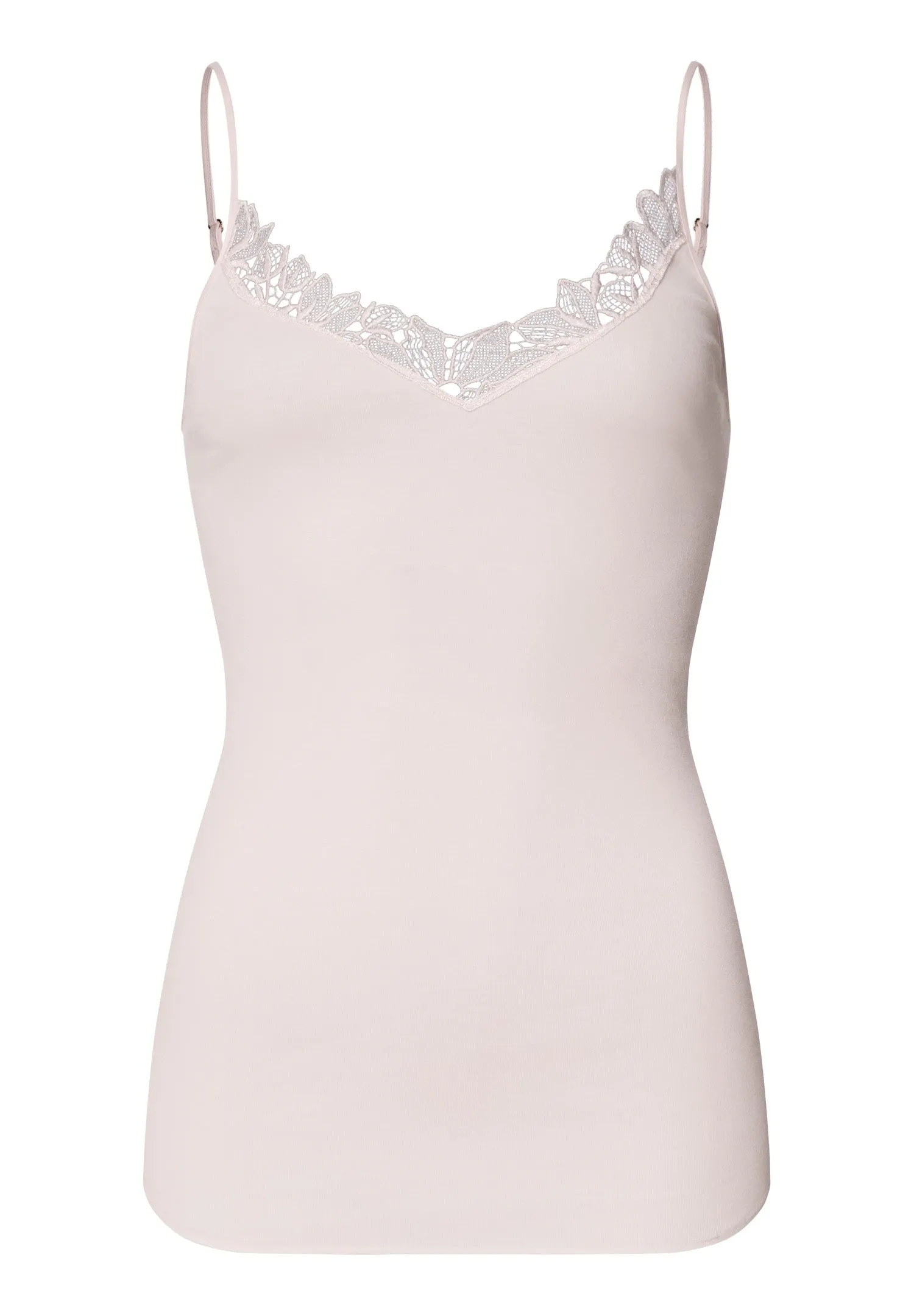 Belina V-Neck Cotton Camisole | Rosewater 70878-2111