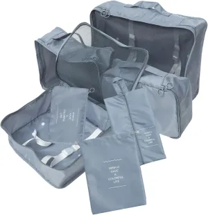 BESPORTBLE Packing Cubes for Suitcases 7pcs Travel Organizer Bags Luggage Organizer Set Material