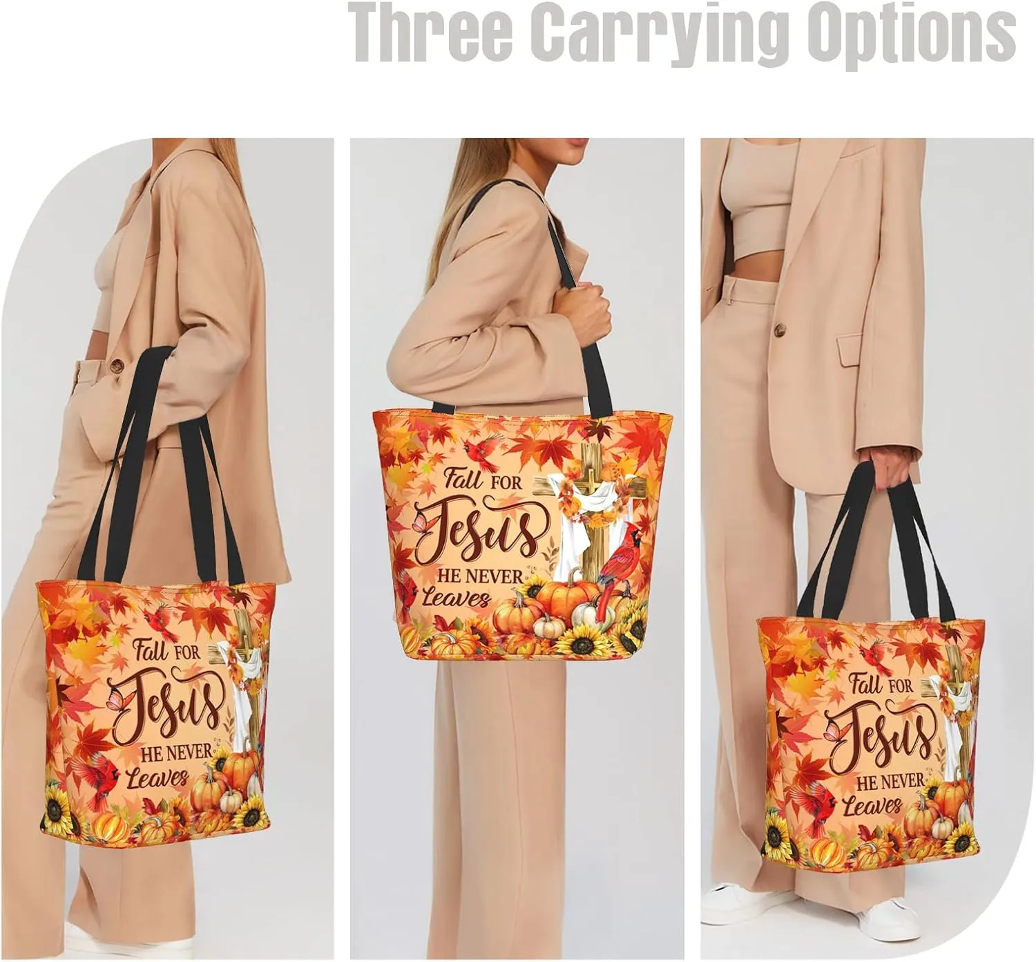 Bible Tote Bags For Women Christian Tote Bags For Women Bible Bag Religious Shoulder Bag Scripture Reusable Grocery Bag