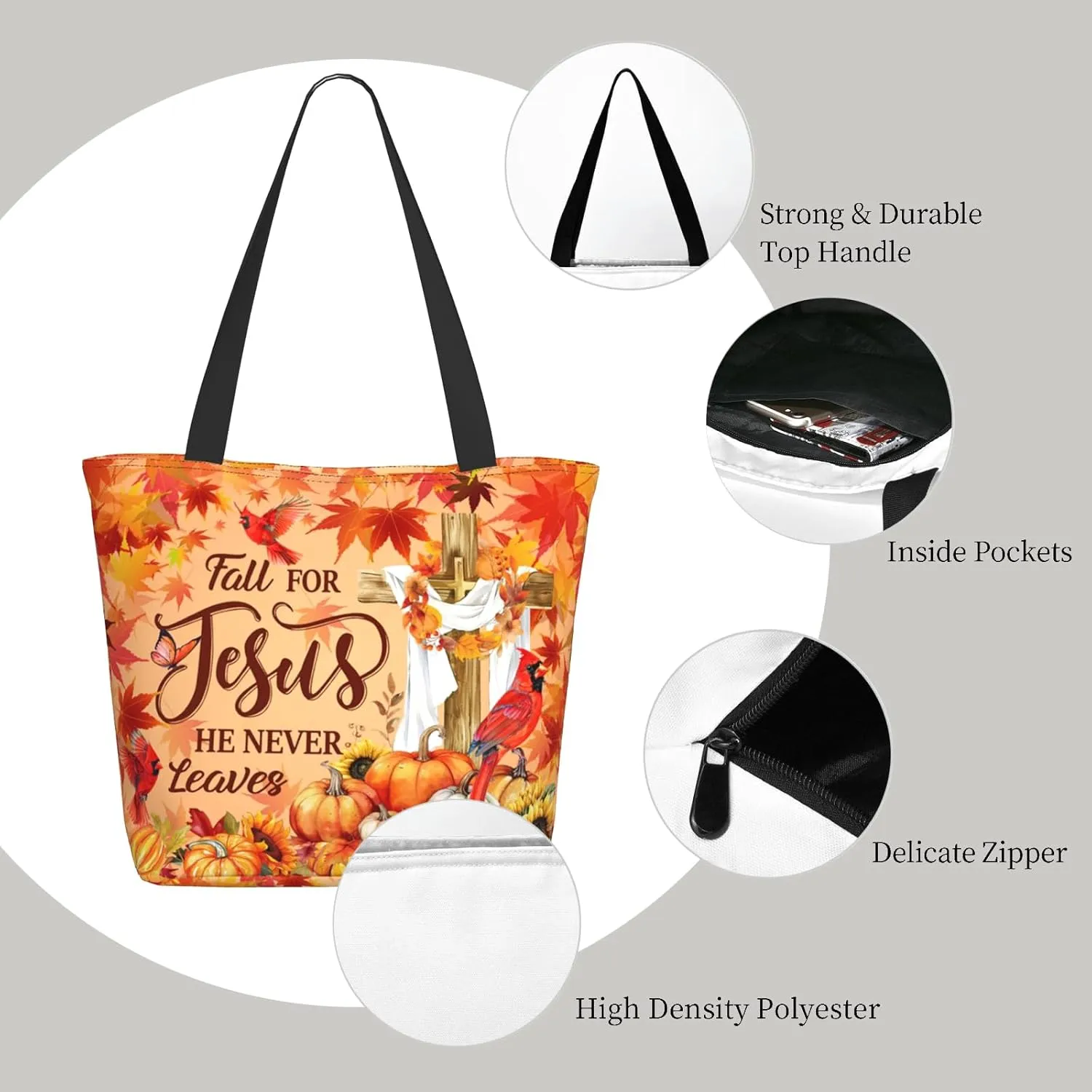 Bible Tote Bags For Women Christian Tote Bags For Women Bible Bag Religious Shoulder Bag Scripture Reusable Grocery Bag