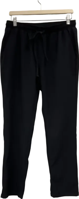 boohooMan Black Textured Trousers UK L