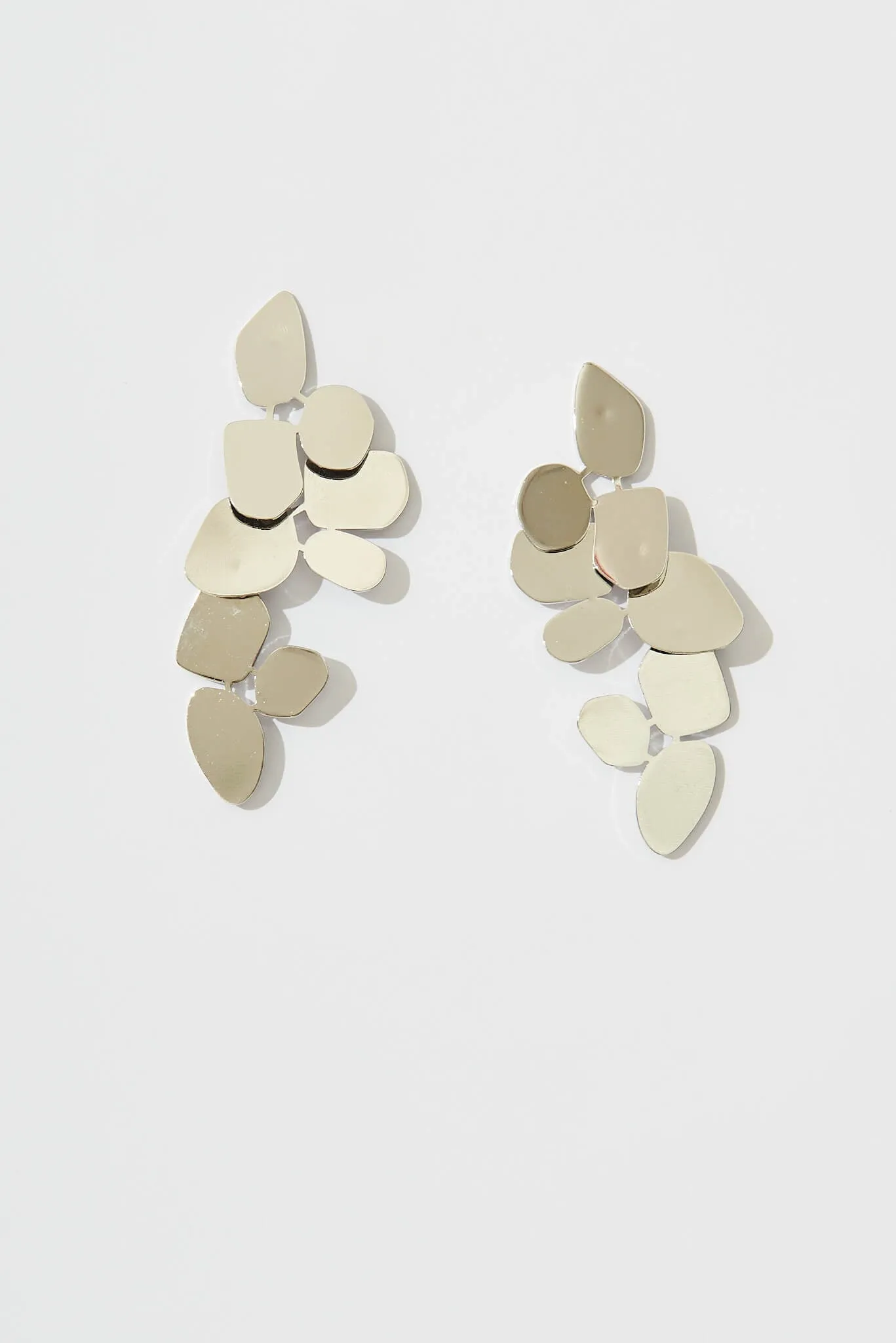 Borealis Drop Earrings In Silver