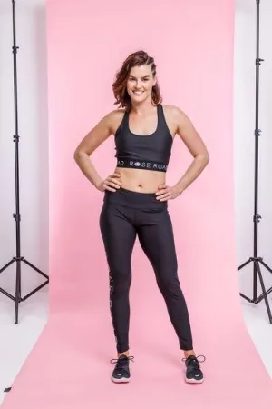 BRA WITH LOGO ELASTIC