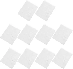 Cabilock 1 Set 50pcs Non-woven Packaging Bag Shoe Bags for Storage Clothing Dust Cover Vaccum Seal Storage Bags Garment Bags Boot Mesh Tote Shoe Cover Non-woven Fabric Travel White Portable