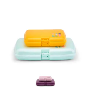 Caboodles Women's Care Pack   Lil Bit Set, Mustard Mint, Small