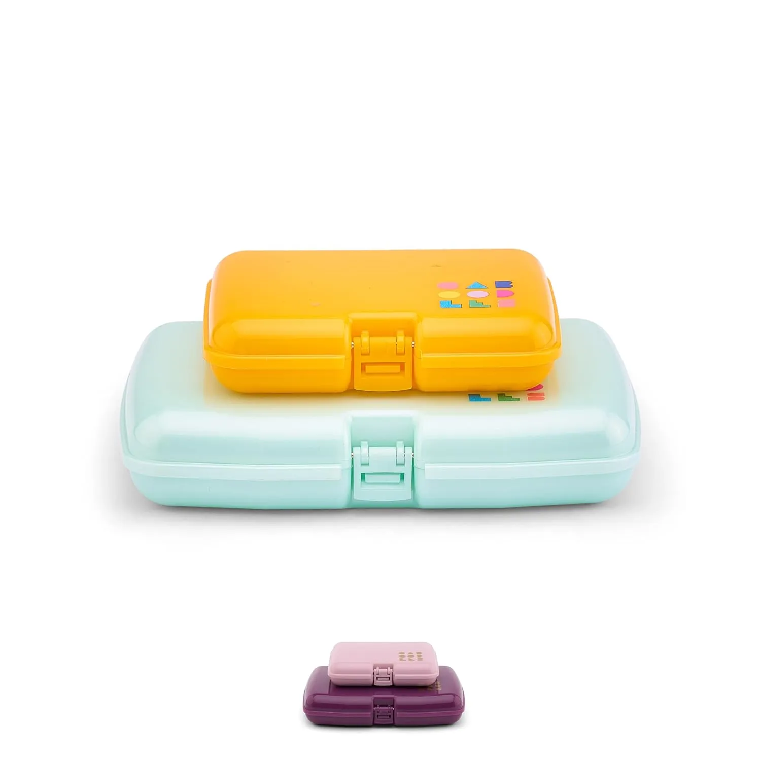 Caboodles Women's Care Pack   Lil Bit Set, Mustard Mint, Small