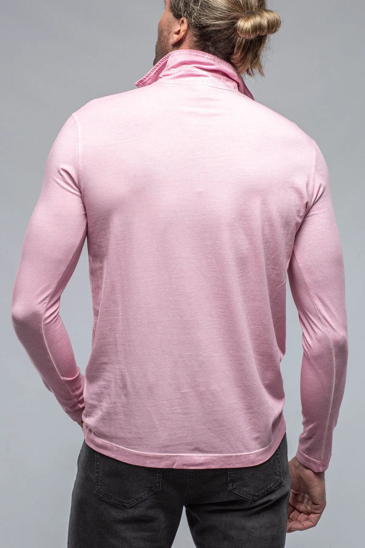 Cafe Paco LS Polo Shirt In Pink