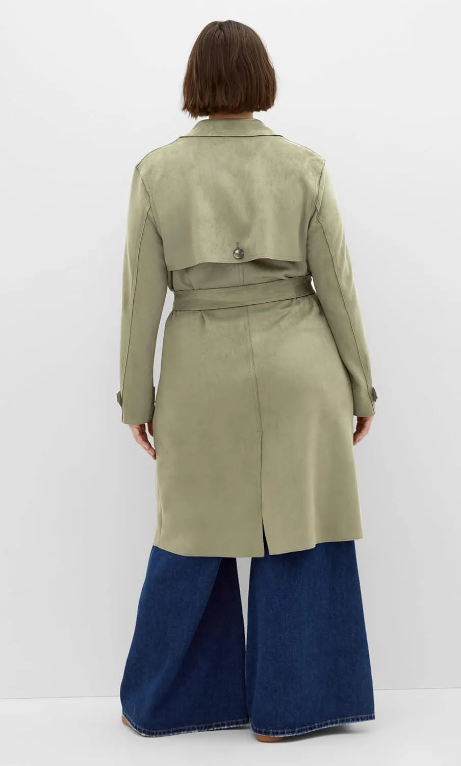 City Chic Women's Plus Size Coat-Cornwall Trench
