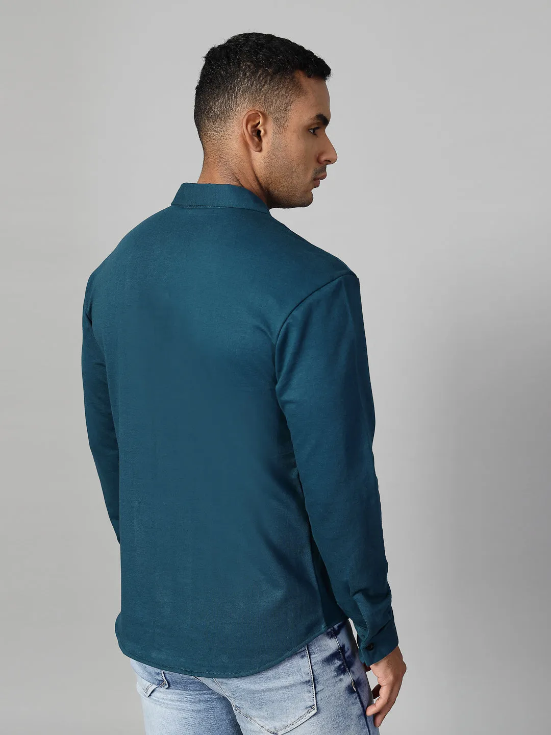 Classic Cuban Collar Terry Shirt