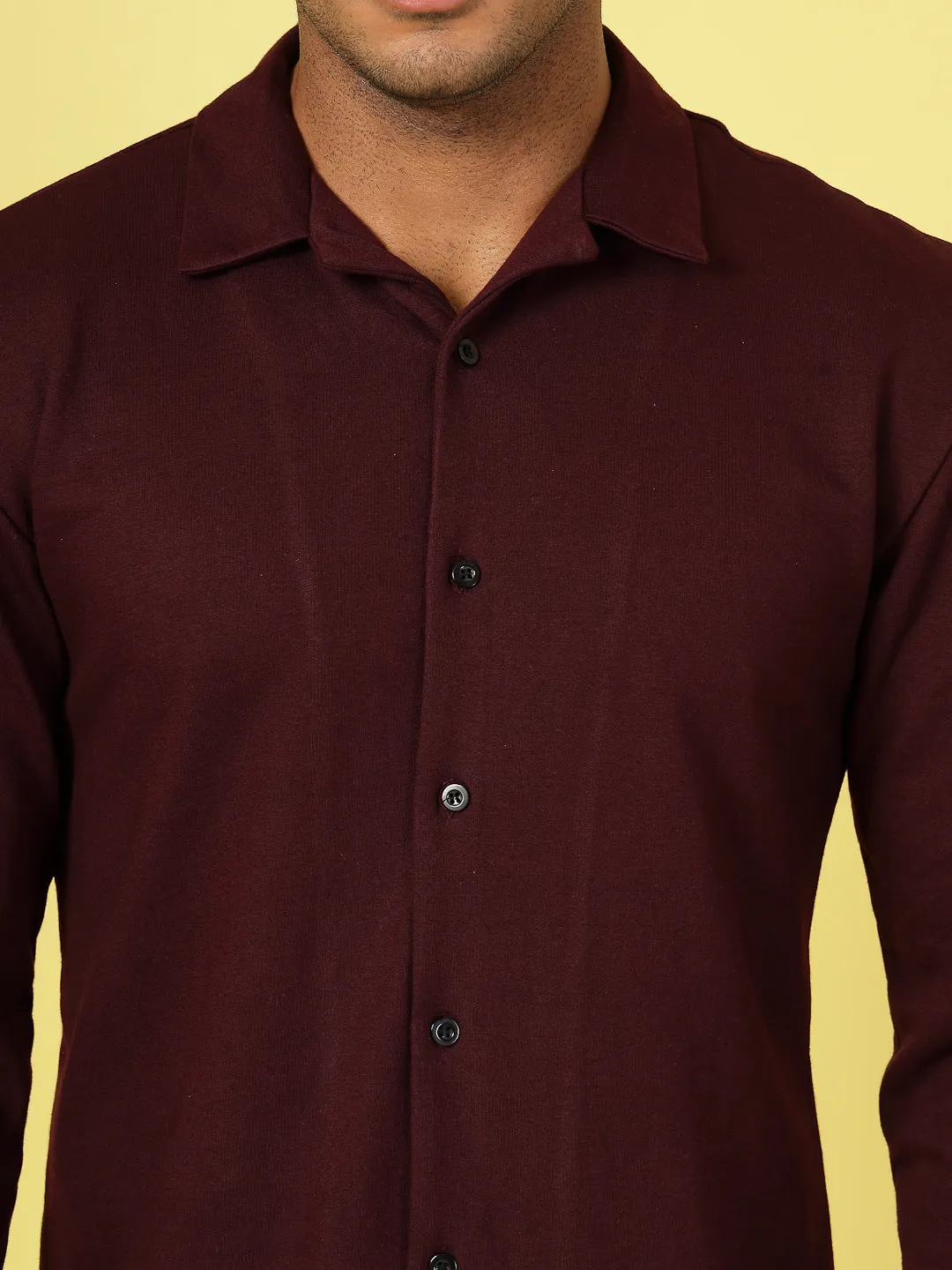 Classic Cuban Collar Terry Shirt