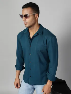 Classic Cuban Collar Terry Shirt