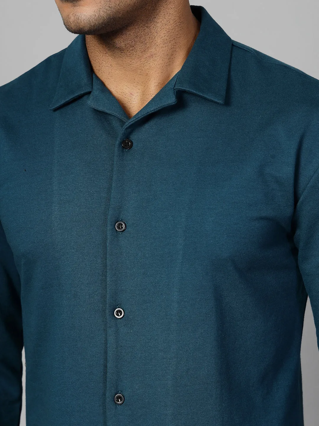 Classic Cuban Collar Terry Shirt